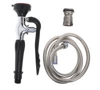 Zerodeko Station de Lavage des Yeux Portable pour Évier Compact et avec Tuyau pour Bureau Laboratoire et Maison Conversion Rapide Du Robinet pour Rinçage Oculaire Urgence