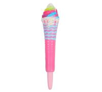 Zerodeko Stylo Gel à Encre Fluide de Glace 14 Mini Cornet Gaufré Couleur Pastel, Stylo pour Filles Léger et Portable, pour École, Bureau et Présent Créatif