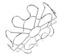 Zerodeko Support à Œufs Acier Inoxydable Panier Vapeur Multifonction pour Cuisson Vapeur et Facile à Nettoyer Accessoire Cuisson Œufs pour Autocuiseur