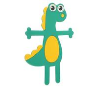 Zerodeko Support de Téléphone de Voiture Créatif Motif Dinosaure en Gel de Silice, Maintien Ferme 2 Pattes, Adapté Sortie d'air, Accessoire Automobile Vert Plusieurs Styles