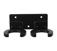 Zerodeko Support Mural Double pour Microphone à Main Fil, Crochet Pivotant Anti-oscillation en Métal Robuste, Rangement Bureau et Studio pour Karaoké et Enregistrement Professionnel