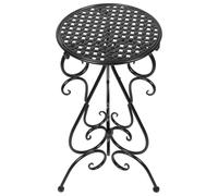 Zerodeko Support pour Bain d'oiseaux en Fer Noir de 22 Pouces Base Large et Design Tripode Stable, Capacité de Charge Exceptionnelle pour Jardin et Pelouse