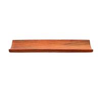 Zerodeko Support pour Rouleau à Pâtisserie en Bois Massif Naturel, Base Rustique 18,3x5,2cm Cuisine Propre et Rangement D'ustensiles