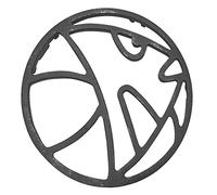 Zerodeko Support pour Wok en Fonte Résistante, Antidérapant et Quatre ou Cinq Griffes, pour Cuisinière à Gaz, Accessoire la Cuisine Solide et Stable, Compatible Poêles et Casseroles,