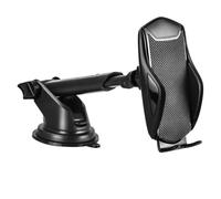 Zerodeko Support Téléphone Voiture Robuste Rack Navigation Auto Maintien Stable pour Tableau de Bord Pare-Brise et Aérations Usage Bureau et Maison