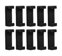 Zerodeko Support Trépied pour Smartphone 1/4 Noir Bouton de Serrage, Clip Antidérapant en Plastique Abs et Eva, Lot de 10 Set de Pièces, Accessoire Pratique pour Photo, Vidéo et Streaming