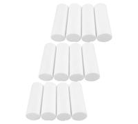 Zerodeko Surface Lisse Forte Adhérence de Peinture en Mousse de Polystyrène Blanc 12 Pièces de Cylindres pour Loisirs Créatifs pour Décoration et Activités Éducatives