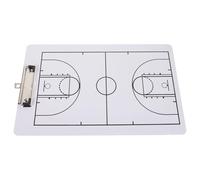 Zerodeko Tableau de Basket-Ball Réutilisable en PVC Léger Surface Effaçable pour Stratégies et Coaching de Match