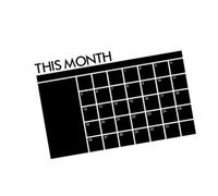 Zerodeko Tableau Effaçable Amovible 60 X 92 Cm, Calendrier Mural Multifonction pour Bureau et Maison, Ardoise Blanche Pratique pour Planification Familiale et Listes de Tâches