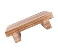 Zerodeko Tabouret Bois Stable et Léger pour Salle de Bain et Chambre Marchepied Pratique pour Adultes et Support Ergonomique pour Repos