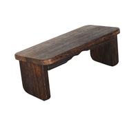 Zerodeko Tabouret de Massif Stable pour Prière Banc à Genoux Portable Multifonction pour Maison Temple et Cérémonie de Thé