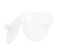 Zerodeko Tasse à Thé en Verre 200ml, Service Artisanal Rond pour Thé | Grain Sculpté Effet Glace, Usage la Cuisine et Pause Thé, Style Délicat, pour Café