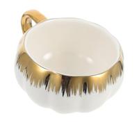 Zerodeko Tasse Céramique Rétro Forme Citrouille pour Café Thé Eau Mug Polyvalent pour Maison et Café
