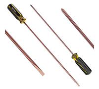 Zerodeko Tournevis Magnétique 2 Pièces, 1 Plat 1 Cruciforme, Manche Allongé, Outil Manuel Polyvalent pour Entretien Maison, Électronique et Bricolage, Résistant à L’usure, Format Compact