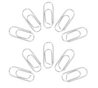 Zerodeko Trombones métalliques argent 300 pcs 0,6 x 15 mm pour organisation compacte en milieu professionnel et scolaire, clips pour journaux intimes et scrapbooking