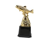 Zerodeko Trophée de Compétition en Plastique de Poisson, Petit Prix pour Concours de Pêche, Récompense pour Garçon et Filles Lors D'activités Sportives