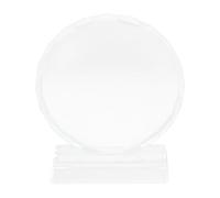 Zerodeko Trophée Décoratif en Cristal Clair, Design Créatif et Délicat, Verre Cristal, Pratique et Détaillé, pour Décoration Maison ou Activités Scolaires