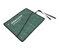 Zerodeko Trousse à Outils Enroulable Multifonction en Toile Épaisse Petit Organiseur de Clés et Douilles Pochette pour Clé à Molette Résistante Légère et Compacte pour Bricolage et