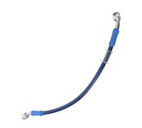 Zerodeko Tuyau durite essence moto 50 cm nylon haute pression bleu adapté motos de course usage compétition