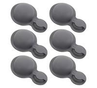 Zerodeko Valve de Coussin Gonflable pour Oreiller de Voyage U, Kit 6 Pièces de Remplacement de Valve D’air TPU pour Accessoires Gonflables de Plein Air et Sports