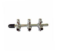 Zerodeko Valve de Régulation Acier Inoxydable pour Aquarium Vanne Levier pour Air Accessoires Pompe à Air pour Fish Tank