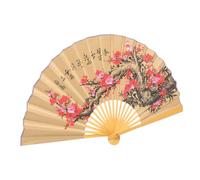 Zerodeko Ventilateur Suspendu Décoratif Tenture Murale en Éventail Ventilateur Pliant Suspendu Au Mur Éventail Oriental Décoratif De Fond Mural Artisanat Papier Géant