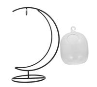 Zerodeko Verre Suspendu Boule Créatif avec Support Décor Hôtel et Maison Porte-Verre Cocktail Élégant pour Whisky Vin et Boissons