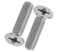 Zerodeko Vis de Pulsateur Métallique 6 Mm, 2 Pièces, Accessoires de Remplacement pour Lave-linge Automatique, Vis de Rechange pour Réparation du Noyau de Pulsateur, Pièces