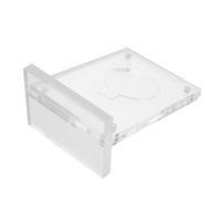 Zerodeko Vitrine de Sélection en Acrylique pour Médiators de Guitare avec Chevalet, Protection Anti-oxydation et Rangement Facile pour Studios de Musique