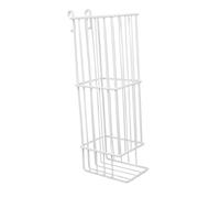 Zerodeko Wall-Mounted Tissue Holder Metal Wire Basket Napkin Dispenser Compact Wall Facial Towel Organizer for Kitchen Bathroom