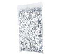 Zerodis 1 Paquet de Paillettes étoiles, Miettes Décoratives à Paillettes Pointues, Matériau PVC pour l'artisanat et la Décoration de Fête (SILVER)