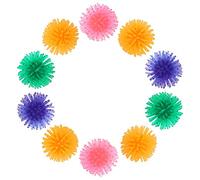 Zerodis 10 pcs Chat Boules Jouet, 3.5 cm TPR Chat Jouant Jouet Portable Chat Interactive Jouets pour Chats Chaton Formation Jouer