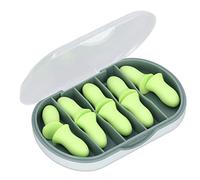 Zerodis 10 Pièces Bouchons D'oreille de Sommeil, éponge Douce et Confortable avec une Excellente Isolation Phonique et une élasticité élevée, pour Dormir, Ronfler, Nager, étudier, Se