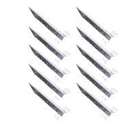 Zerodis 10 Supports de Traverses de Chemin de Fer en Acier galvanisé, Piquets de Bordure de Paysage à Bord Droit, Robustes et Résistants à l'usure, pour Jardinières en Bois