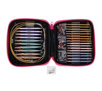 Zerodis 13 Paires de Crochet au Crochet, Aiguilles à Tricoter circulaires en Plastique Accessoires de Bricolage pour Femmes, Aiguilles à Crochet Extra Longues