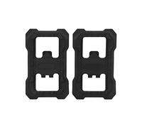 Zerodis 2 Pièces Pédales Plates de Vélo SM PD22 avec Clous Antidérapants, | Composite Carbone Nylon Durable, Installation Facile à Six Pans, pour Pédales M520, M540, M8000, M9000