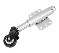 Zerodis 2 Roues de Portail en PU, à Ressort Robuste avec capacité de Charge de 110 Lb, avec Plaque de Montage Universelle pour Portails de Ferme en Bois