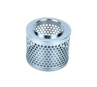 Zerodis 4 Pouces NPT Crépine D'Aspiration, Acier au Carbone Galvanisé | Filtre d\'entrée de pompe à tuyau rond, diamètre extérieur de 6,8 pouces, connexion filetée femelle, séparation des débris