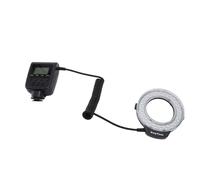 Zerodis 48 LED Macro Anneaux Flash, 9 Adaptateur Anneaux Flash Diffuseurs avec Écran LCD Adapté pour Macro Shots Recherche Scientifique Personnelle Photographie