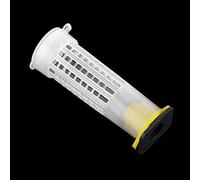 Zerodis 50/70/100 Cages à Rouleaux Plastique, Kit de d'élevage d'abeilles de Reine Cages Apiculture Outil Equipment (50 x Roller Cages)