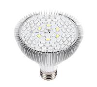 Zerodis 50W Spectre Complet E27 LED Plante Poussent Ampoule pour l'horticulture, 78 LED, Ampoule de Jardin Intérieur (78LED)