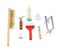 Zerodis 7pcs Un kit d'équipement d'apiculture pour Les Fournitures d'abeilles nécessaires à l'apiculteur