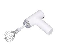 Zerodis ABS Mixeur à Main pour Vinaigrette 3 Vitesses (WHITE) | Mélangeur à main ABS pour vinaigrette, alimenté par batterie, 3 vitesses, batterie au Lithium 800mAh, cuisson en métal