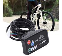 Zerodis Accessoires de Conversion de Vélo électrique Conception Compacte et Légère avec écran d'affichage des Données pour Les Paramètres de Conduite Installation et Fonctionnement Faciles Compteur