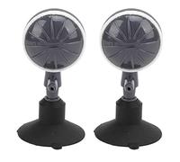 Zerodis Accessoires pour Aquarium Diffuseur Mini Pierre à Bulles en Plastique Durable pour Aquarium Ventouses d'oxygénation pour Une Installation Facile dans Les 2 Pièces Bulle de Pierre à Air