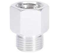 Zerodis Adaptateur de Cylindre d'eau Gazeuse Régulateur de Réservoir de Cylindre de CO2 Régulateur de Baril de Bière Fait Maison W21.8 à TR21.4 pour Le Ménage