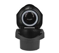 Zerodis Adaptateur de Dosettes de café Réutilisables, Support de Convertisseur de Capsules de café en Matériau PP, Accessoires de Cafetière avec Brosse et Cuillère Adaptées à la Machine