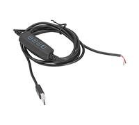 Zerodis Alimentation à Gradation de Lumière LED Câble USB Matériau en PVC Luminosité et Contrôle des Couleurs Réglables Parfait pour Les Lampes de Bureau USB et Les Bandes Lumineuses