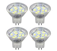 Zerodis Ampoule LED MR11, Projecteur de Lampe de Paysage PC 3W, DC12V
