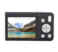Zerodis Appareil Photo Numérique, HD 68MP, écran 2,7 Pouces, Zoom 16X, Minuterie, Filtre beauté, Enregistrement Vidéo, Appareil Photo Numérique Compact, Voyage, Portrait, Selfie, (Black)
